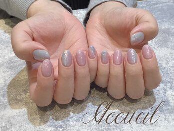 アクイユ 銀座店(ACCUEIL)/パステル×ニュアンスネイル