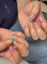 アタラクシア(Ataraxia)/手書きy2kネイル