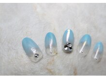 サカスネイル(sacasu.nail)/オーロラグラデーションネイル