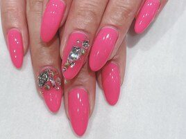 夏ネオンカラー　スカルプ