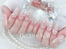 ビューティー ケフ 池袋店(Beauty Kaif)/ガーリーリボンネイル
