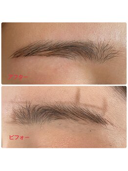 リュミエール(lash&brow lumiere)/眉毛　眉毛スタイリング