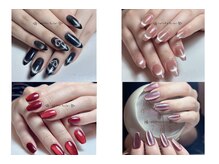 ラムネイル 恵比寿店(RAMU nail)の雰囲気（当店人気 No1。マグネットネイル→持ち込みデザインも可能♪）