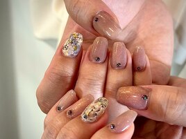 マグネット×ニュアンスネイル☆