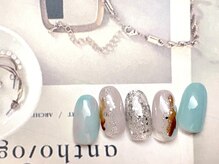 フルールソンネイル(fleur son nail)/2月定額シンプルアート