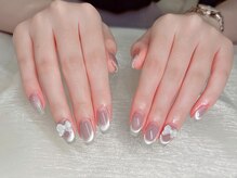 エガオネイルサロン 池袋店(EGAO NAIL SALON)/マグネットフレンチ