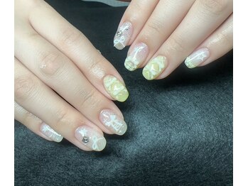 アモールビューティー 新宿店(Amor Beauty)/持ち込みアートし放題10本リボン