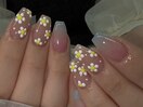 >>お花ネイル♪