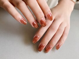 透明感べっ甲ニュアンス