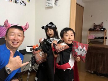 美容整体サロン オオカンシャ(okansha)/西八ｊハロウィン仮装デー♪