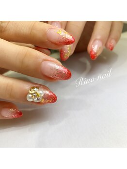 リノ ネイル(Rino nail)/キラキラビジューネイル