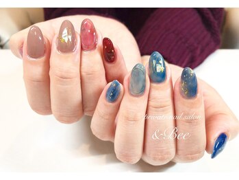 エンビィー(&Bee)/ ニュアンス シェル ワイヤー