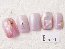 押し花マグネット