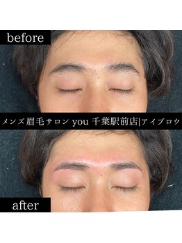 ユー 千葉駅前店(you)/メンズ眉毛/メンズ眉/千葉駅