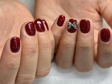 ネイルビジョルノ つくばみどりの店(Nail Begiorno)/フラッシュネイル　ワンカラー