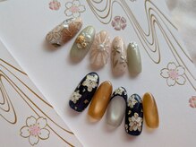 ネイルアンドアイラッシュスタジオ シュシュ(chouchou)/卒業式・長さ出し・袴