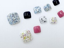 ネイルサロン クイール 小山店(NAIL SALON QUILL)/〇foot gel〇 monthly ¥8800