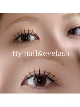 ティーネイルアンドアイラッシュ(tty)/キュートデザイン