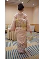 ビューティー モア 長岡店(More)&nbsp;妹の結婚式にて・・・滅多に着ない着物にドキドキ。
