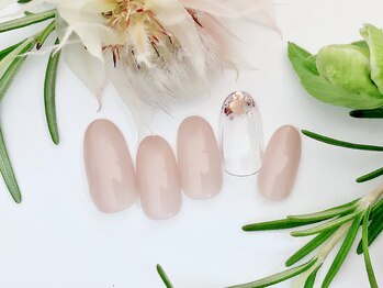 スタンダード アイネイル/シェルのシンプルジェル¥7700