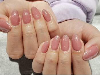 ビューティーアミューズメント カテプリ新さっぽろ店(BEAUTY AMUSEMENT)の写真/シンプル/ブライダル/派手ネイル等幅広く対応◎丁寧かつ早い施術も魅力☆ケアにもこだわり仕上がり&モチ◎