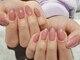 ビューティーアミューズメント カテプリ新さっぽろ店(BEAUTY AMUSEMENT)の写真/シンプル/ブライダル/派手ネイル等幅広く対応◎丁寧かつ早い施術も魅力☆ケアにもこだわり仕上がり&モチ◎