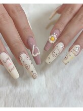 レイン(Rain)/落書きネイル
