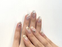 アコテアット ネイル アイ(acote @)/ゴールドネイル/担当小清水