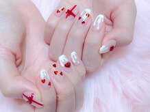 ルアナ(Luana.)/キュートバレンタインネイル