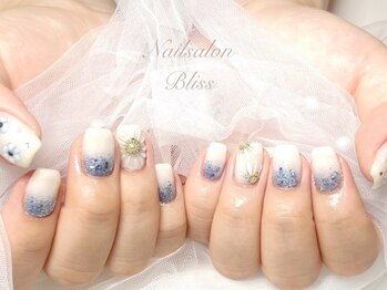 ネイルサロンブリス(nail salon Bliss)の写真/パラジェルは自爪を削らずにネイルを楽しめる!傷ませたくない方に◎【50種類から選べるトレンドアート】