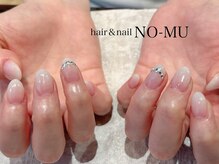 ノーム ネイル(NO-MU)/シアーホワイトグラデ