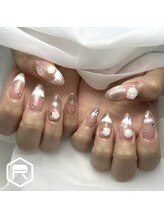 レディスペネイル ノウラ 名駅店(Redispe nail NouRa)/マグネットフレンチネイル