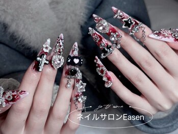 イーズン(EASEN)の写真/[持ち込みOK！なりたいが叶う上質サロン]シンプル～こだわり派の方まで、いつ見ても綺麗で見惚れる美爪に◇