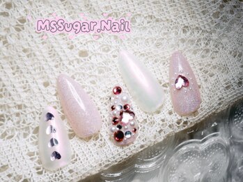シンプル定額/姫系ハートネイル