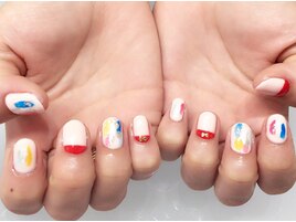 ぬりかけネイル