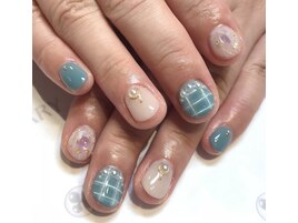 ～チェックネイル～