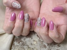 サロンレム(salon Rem.)/【パラジェルツイードネイル】