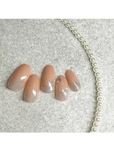 キャンアイドレッシー 川崎東口店/根元ラメ＋スノーフレーク