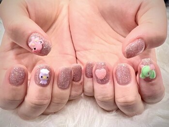 ルビーネイル 太閤通駅店(RUBY NAIL)/ 10本アート付け放題