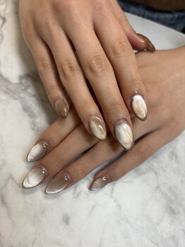 エスディーネイルズ(sd nails)/ジェルスカ長さ出しうるぷるマグ