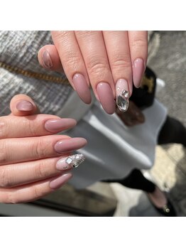 サンク(cinq)/ワンカラー+ストーン