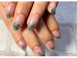 ラメグラデーション