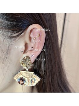 プリュネ(Prune)/耳つぼジュエリー/自律神経