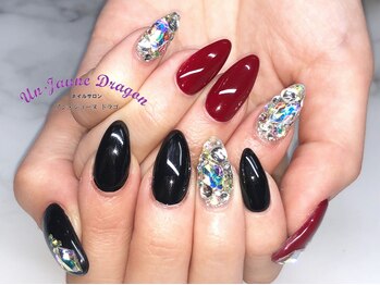 アン ジョーヌドラゴ/【自爪ネイル】冬カラーネイル
