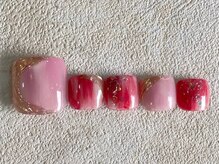 レイネイル 岐阜茜部店(RAY NAIL)/Ｃｈｅｒｒｙ ｐｉｎｋ