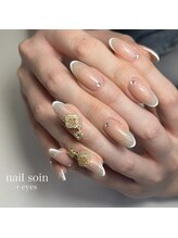 ネイルソワン フットアンドハンド(nail soin foot&hand)/スキニーフレンチ