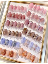 ボガスティーズネイル 鶴見店/上品ツイード or チェックネイル