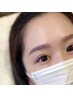 【可愛い目元に★】まつ毛パーマ＋眉wax(間引き、眉メイク込)¥9900