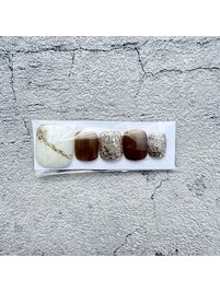 フット定額一本アート