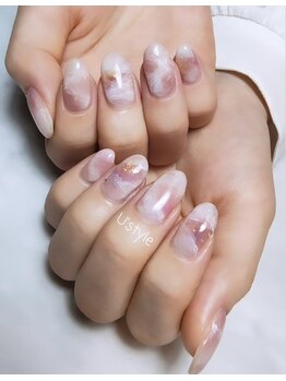 ユーズスタイル(U’style)/ピンクデザインネイル